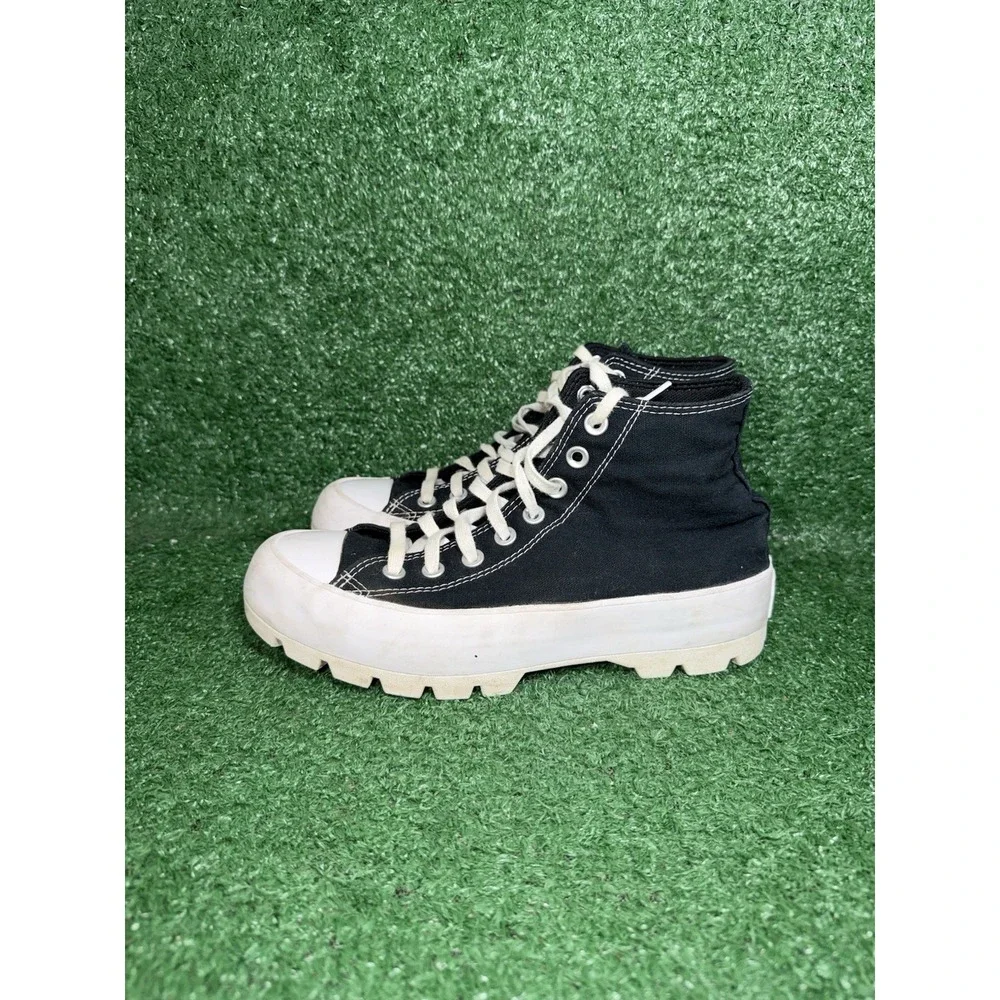 Converse Chuck Taylor All Star Lugged 2.0 Women's Size 8.5 Black Platform Shoes - Picture 5 of 11